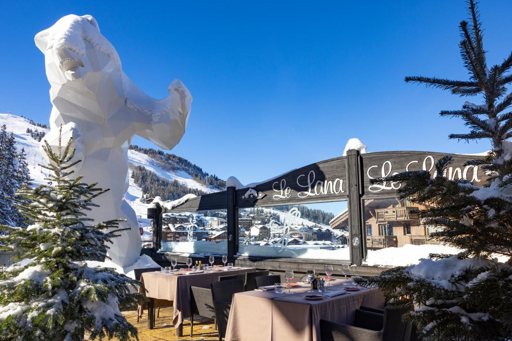 Le Lana Hotel Courchevel Eksteriør billede