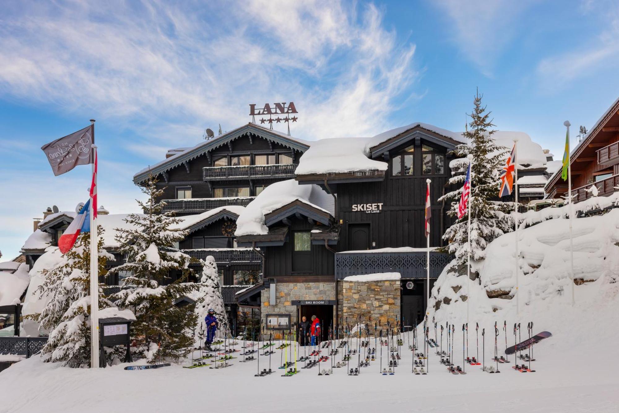 Le Lana Hotel Courchevel Eksteriør billede