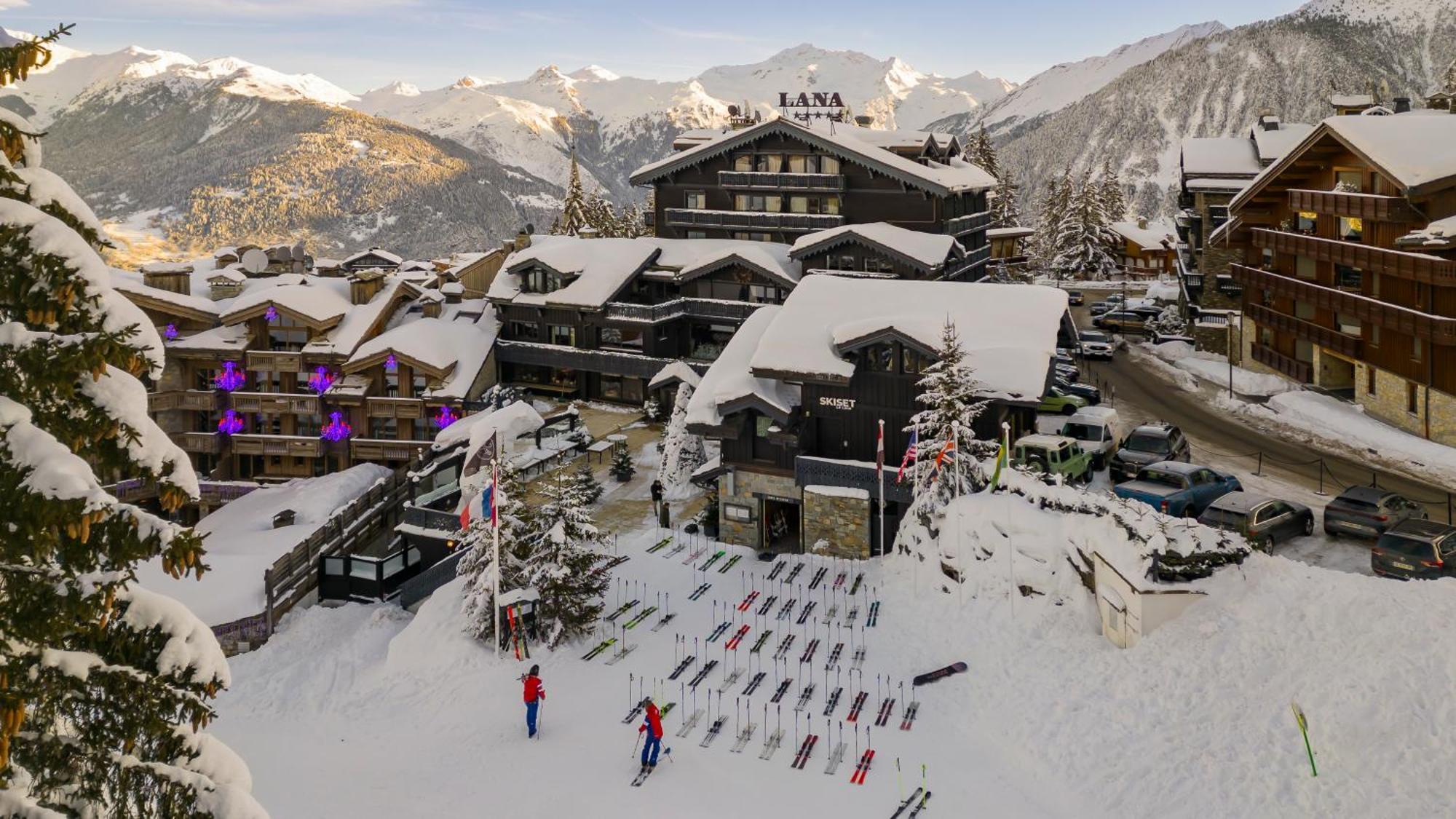Le Lana Hotel Courchevel Eksteriør billede